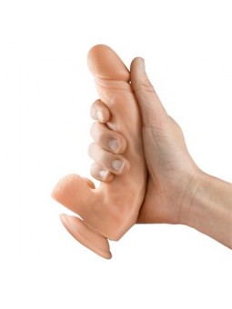 DILDO REALISTA COM VENTOSA...