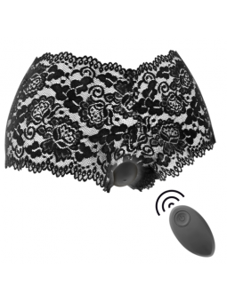 CUECA COM VIBRADOR-BLACK &...